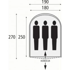 Safarica Cycloon L Pop Up - 3 Persoons Tent Blauw 6 Safarica Cycloon L Pop Up - 3 Persoons Tent Blauw -Kampeerwereld 28798 safarica cycloon 210