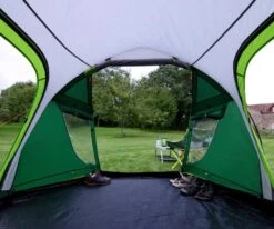 Coleman Chimney Rock 3 Plus / 3 Persoons Tunneltent - Groen -Kampeerwereld 41103 coleman chimney rock 3 plus 3 persoons tent