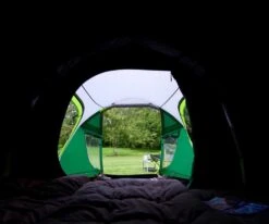 Coleman Chimney Rock 3 Plus / 3 Persoons Tunneltent - Groen -Kampeerwereld 41104 coleman chimney rock 3 plus 3 persoons tent