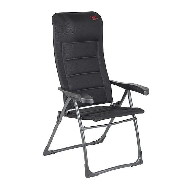 Crespo AP-215 Air-Deluxe Campingstoel Zwart 1 Crespo AP-215 Air-Deluxe Campingstoel Zwart
