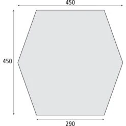 Safarica Sunrise 450 TC Tarp Beige -Kampeerwereld 68239 safarica sunrise 450 tc tarp