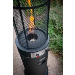 Eurom Flameheater Round 11000 Terrasverwarmer -Kampeerwereld 70439 eurom flameheater round 11000 terrasverwarmer