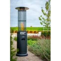Eurom Flameheater Round 11000 Terrasverwarmer -Kampeerwereld 70440 eurom flameheater round 11000 terrasverwarmer