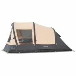 Bardani AirWave 300 DeLuxe TC AIR - 4 Persoons Opblaastent Beige -Kampeerwereld 74579 bardani airwave 300 deluxe tc air 4 persoons opblaastent