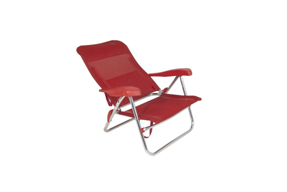 Crespo AL-205 Strandstoel Rood 4 Crespo AL-205 Strandstoel Rood - Afbeelding 4