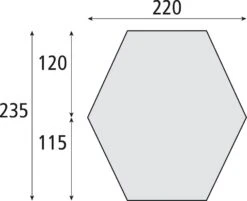 Safarica Hawaii 2.0 Beachshelter Blauw -Kampeerwereld 74808 safarica hawaii 2.0 beachshelter