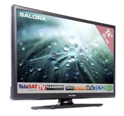 Salora 24 Inch LED TV -Kampeerwereld 77960 salora 24 inch led tv