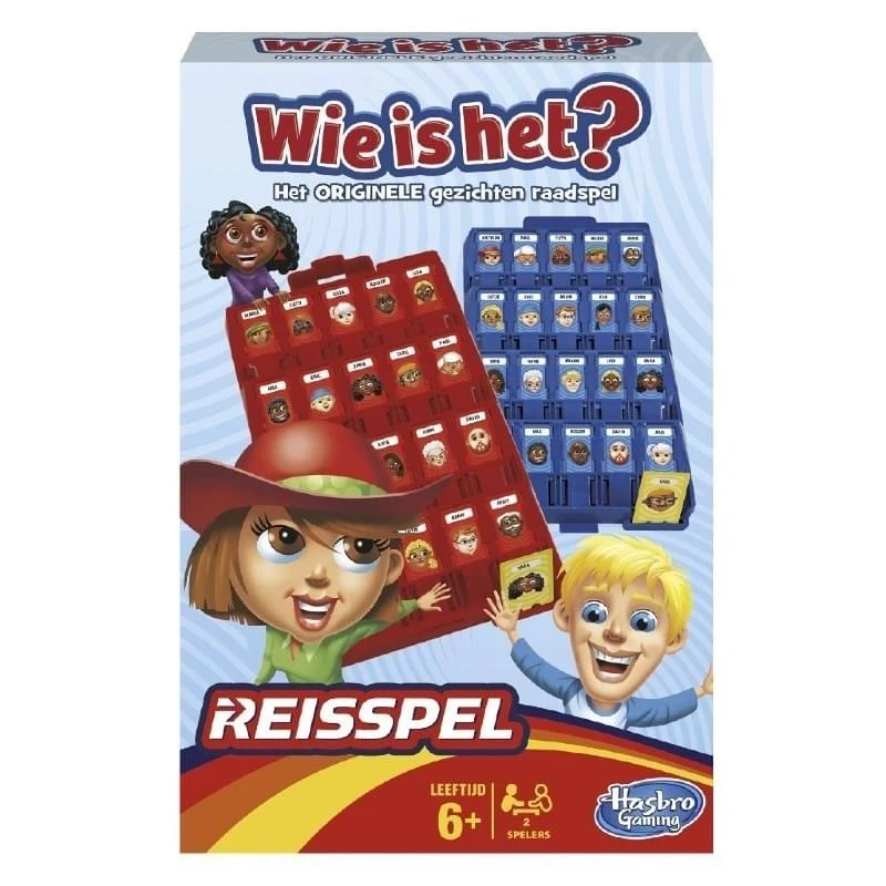 Hasbro Wie Is Het? Reisspel 1 Hasbro Wie Is Het? Reisspel