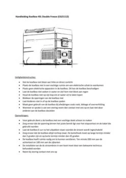 Campguru 45L Double Koelbox 10 Campguru 45L Double Koelbox -Kampeerwereld 80421 human comfort 45l double koelbox