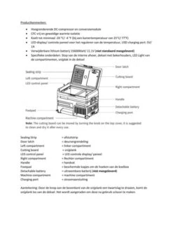Campguru 45L Double Koelbox 11 Campguru 45L Double Koelbox -Kampeerwereld 80422 human comfort 45l double koelbox