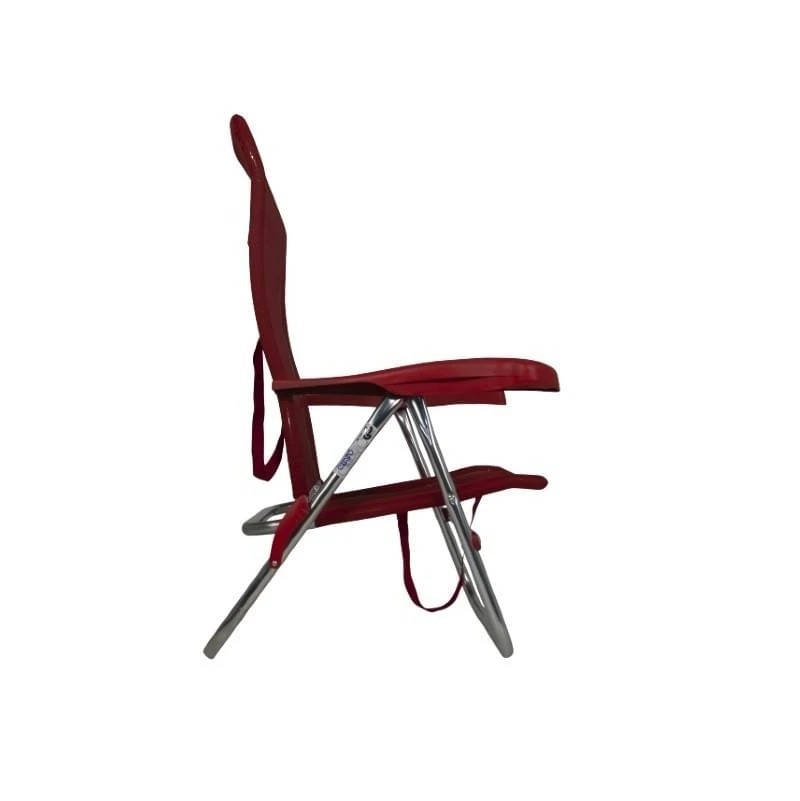 Crespo AL-205 Strandstoel Rood 3 Crespo AL-205 Strandstoel Rood - Afbeelding 3