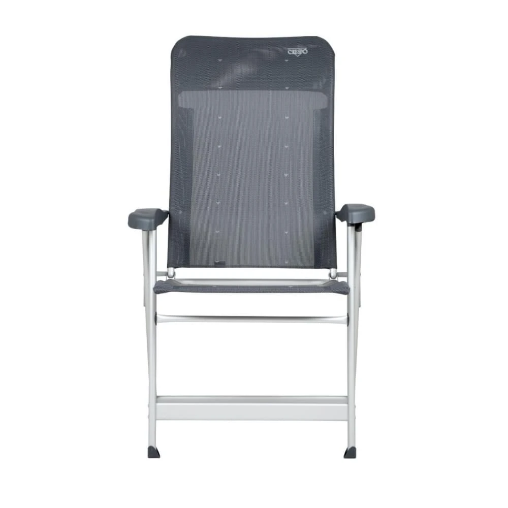 Crespo AL-237 Campingstoel Donkergrijs 2 Crespo AL-237 Campingstoel Donkergrijs - Afbeelding 2