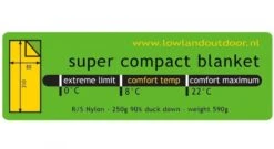 Lowland Super Compact Deken Slaapzak Dons 7 Lowland Super Compact Deken Slaapzak Dons -Kampeerwereld 81122 lowland super compact deken slaapzak dons
