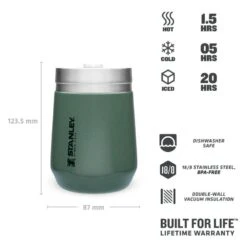 Stanley The Everyday GO Tumbler 0,3L Groen -Kampeerwereld 82122 stanley the everyday go tumbler 03l