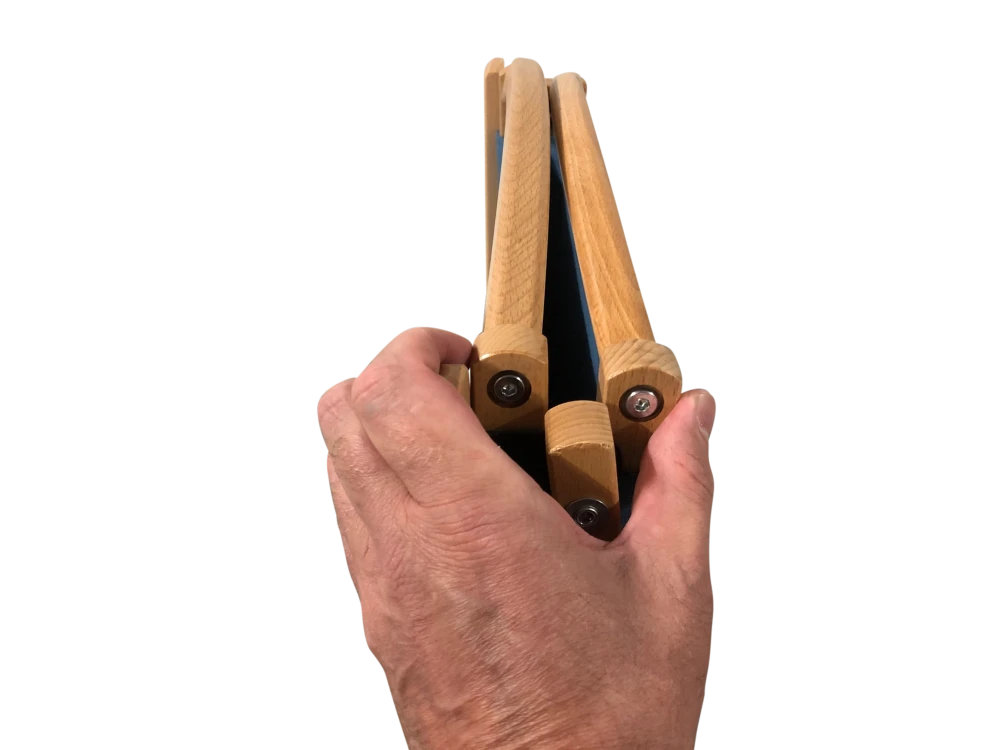 Human Comfort Dolo Canvas Campingstoel Wit 5 Human Comfort Dolo Canvas Campingstoel Wit - Afbeelding 5