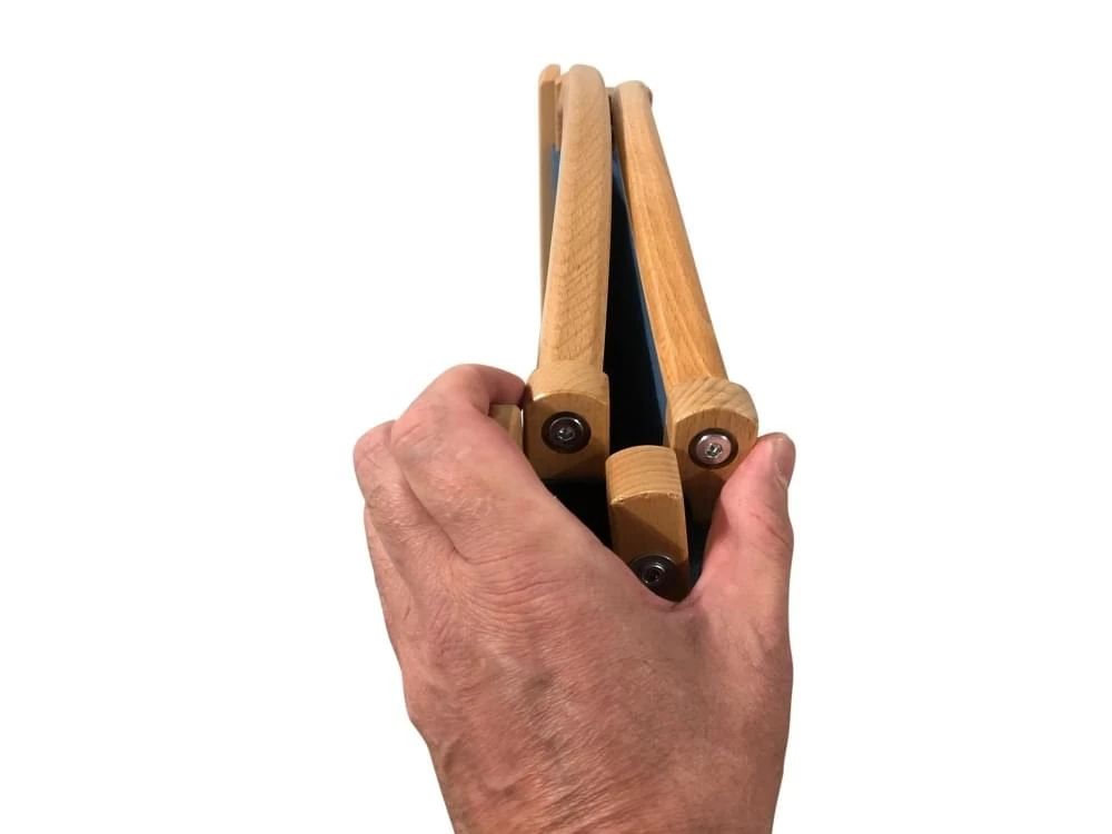 Human Comfort Chair Dolo Canvas Campingstoel Blauw 5 Human Comfort Chair Dolo Canvas Campingstoel Blauw - Afbeelding 5