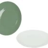 Bo-Camp Dinerbord Two-tone Set Groen