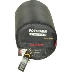 Polydaun Steltloper Reversibel Deken Slaapzak Synthetisch Donkergrijs -Kampeerwereld 84937 polydaun steltloper deken slaapzak synthetisch