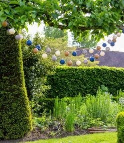 Cotton Ball Lights Outdoor Glamping Starter Kit Blauw -Kampeerwereld 85896 cotton ball lights outdoor glamping starter kit