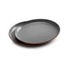 Barebones Geëmailleerd Diep Bord - Set 2 Stuks Grijs