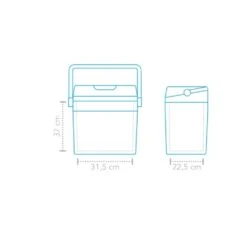 Mestic MTEC-28 Thermo-Elektrische Koelbox AC/DC -Kampeerwereld 90790 mestic mtec 28 thermo elektrische koelbox