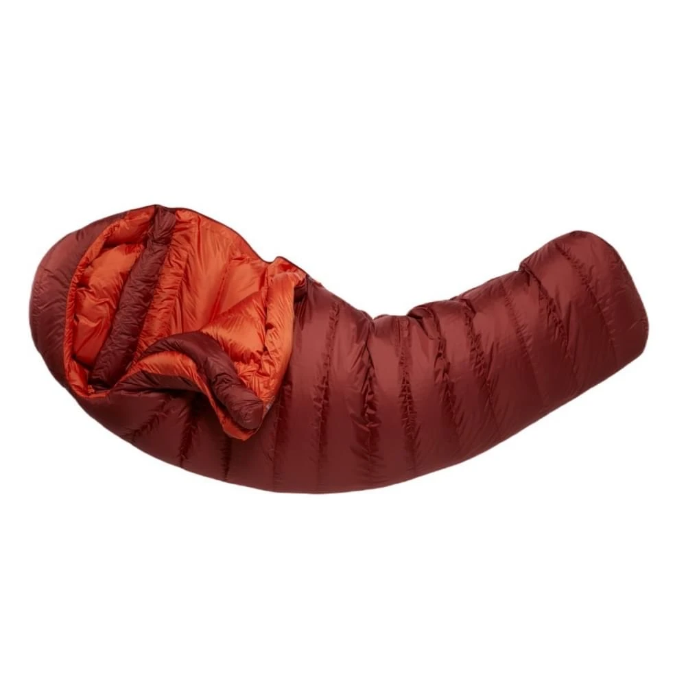 RAB Ascent 900 Mummy Slaapzak Dons Rood 1 RAB Ascent 900 Mummy Slaapzak Dons Rood