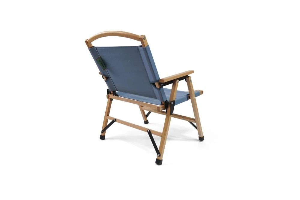Human Comfort Chair Dolo Canvas Campingstoel Blauw 2 Human Comfort Chair Dolo Canvas Campingstoel Blauw - Afbeelding 2