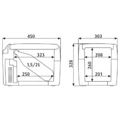 Dometic Tropicool TCX 14 Koelbox -Kampeerwereld 94095 dometic tropicool tcx 14 koelbox