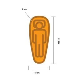 Sea To Summit Comfort Plus R Mummy Slaapmat -Kampeerwereld 95940 sea to summit comfort plus r mummy slaapmat