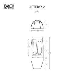 Bach Apteryx 2 / 2 Persoons Tent Donkergroen 9 Bach Apteryx 2 / 2 Persoons Tent Donkergroen -Kampeerwereld 96073 bach apteryx 2 2 persoons tent