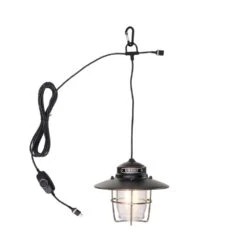 Barebones Outpost Hanglamp Bruin -Kampeerwereld 97165 barebones outpost hanglamp