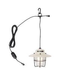 Barebones Outpost Hanglamp Wit -Kampeerwereld 97174 barebones outpost hanglamp