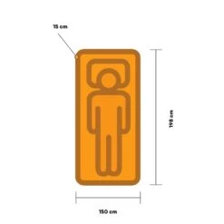 Human Comfort Valette Compact 15 Duo EW Slaapmat Groen -Kampeerwereld 98289 human comfort valette compact 15 duo ew slaapmat