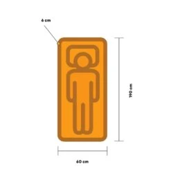 Bo-Camp Noppenmatras Isolatiemat -Kampeerwereld 98307 bo camp noppenmatras slaapmat